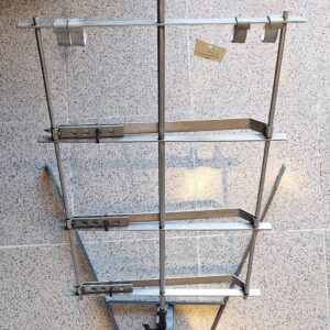 Asador Pangaré de Acero Inoxidable Nº 2