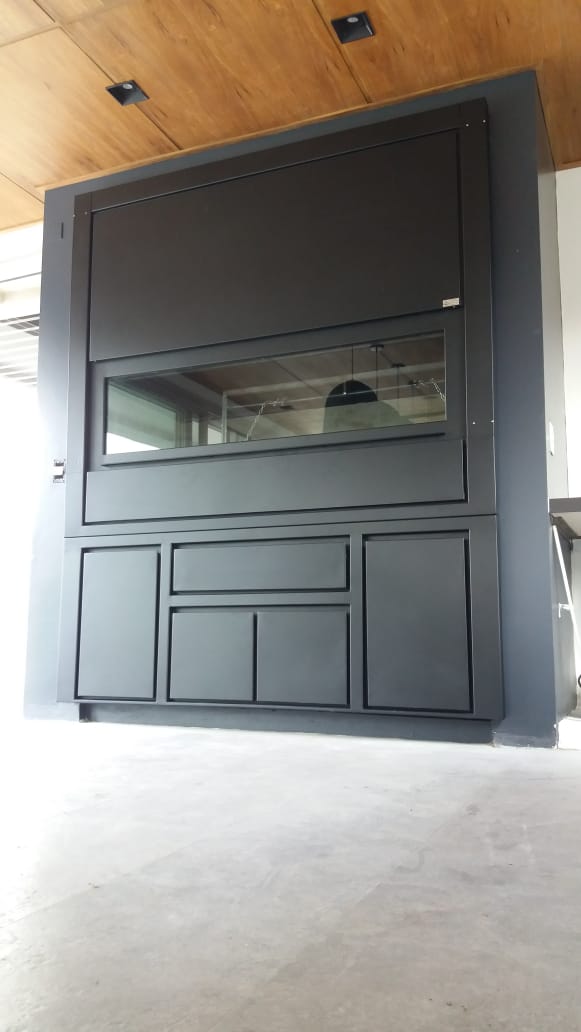 Guillotina con Vidrio